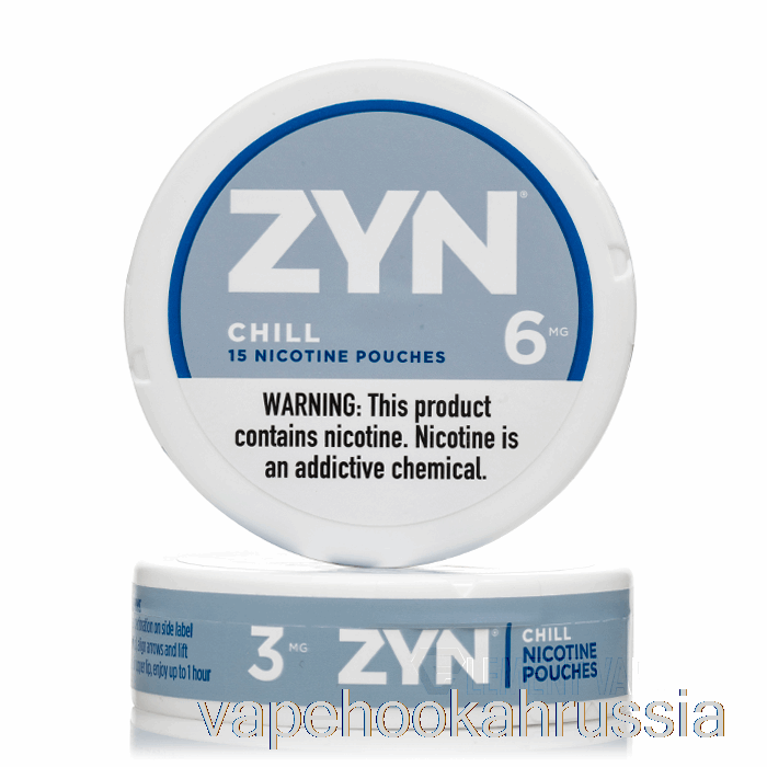 пакетики с никотином Vape Juice Zyn - Chill, 6 мг (5 упаковок)
